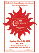 Creation concert poster